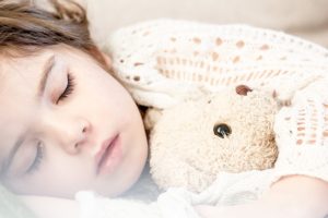 sleeping kid