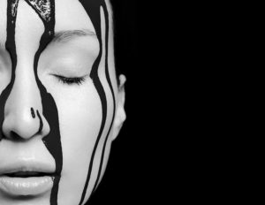 art portrait monochrome
